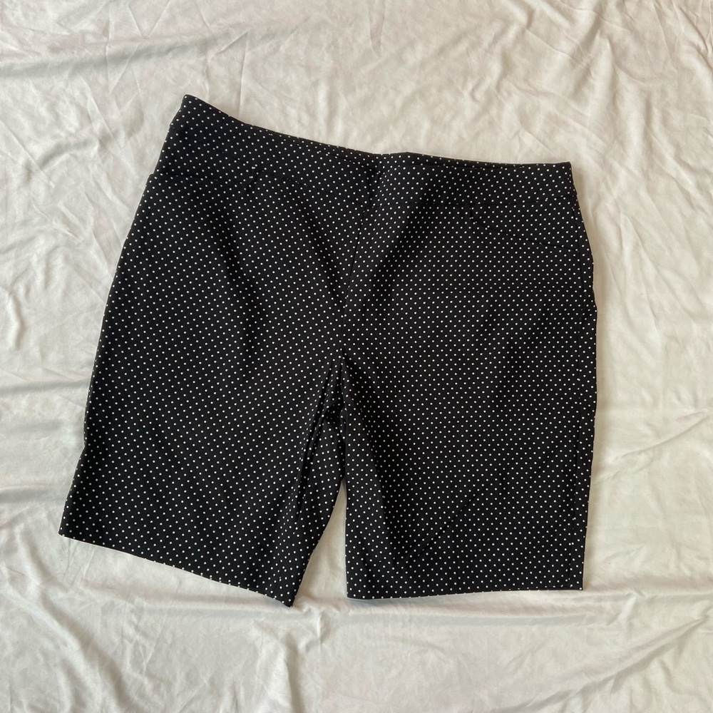 Black Polka Dot Women's Shorts